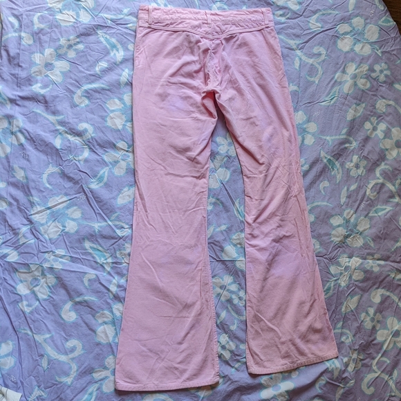 Rare Vintage Juicy Couture Jeans Low Rise Corduroy Bell Bottoms, size 29 - Picture 4 of 4